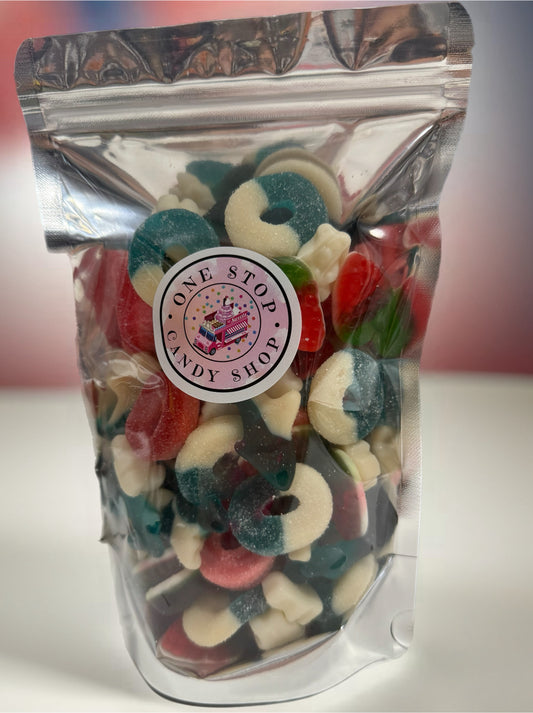 Premixed Red White & Blue